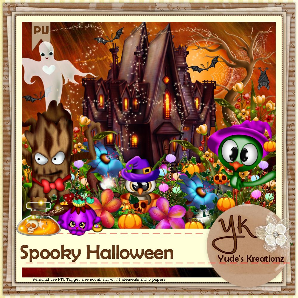 Spooky Halloween PU